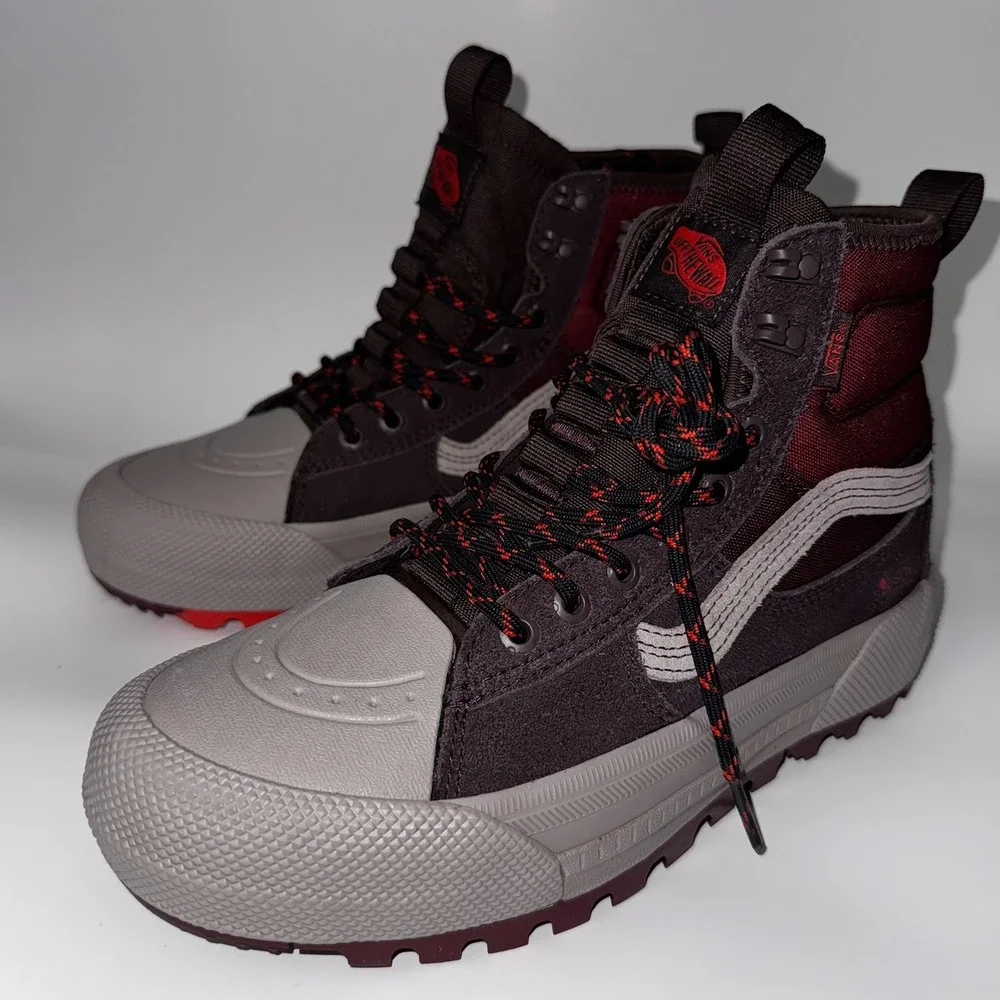 Vans MTE Sk8-Hi GORE-TEX Hiking Boots Shoes Chocolate Brown Mens 8 Womens 9.5